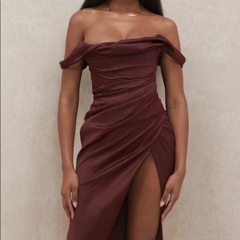 Cranberry Cocktail Dress - Picture 3 of 8